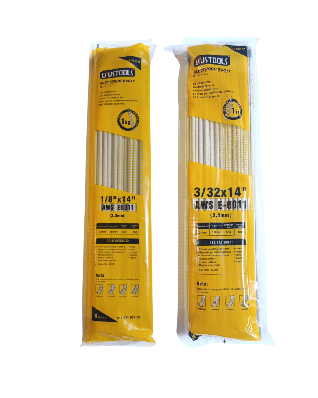 Electrodo E6011 1/8 x14 - 3/32 x14